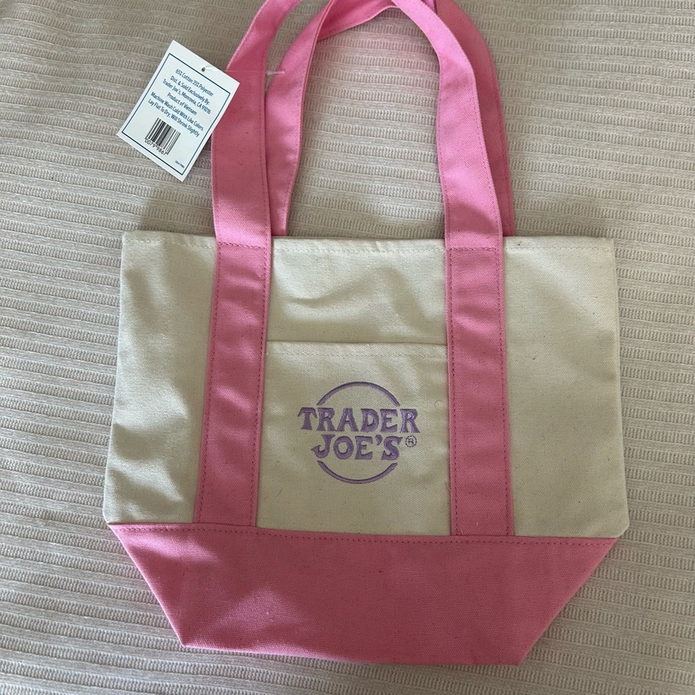 Trader Joe’s Mini Tote Bag - Picture 2 of 2